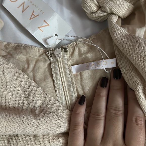 NWT Zano Active Beige Jumpsuit Sz. S - Picture 4 of 5